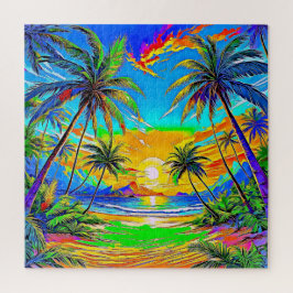 tropische Strandlandschaft Puzzle