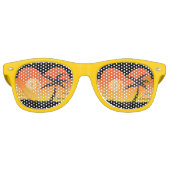 TROPISCHE STRANDSTRANDSCHUHE PARTYBRILLE (Vorderseite)