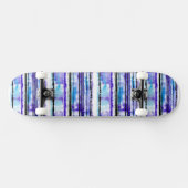 Tropische Streifen - Beach Design Skateboard (Horizontal)