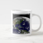 Tropische Stürme auf der Erde. Jumbo-Tasse (Rechts)