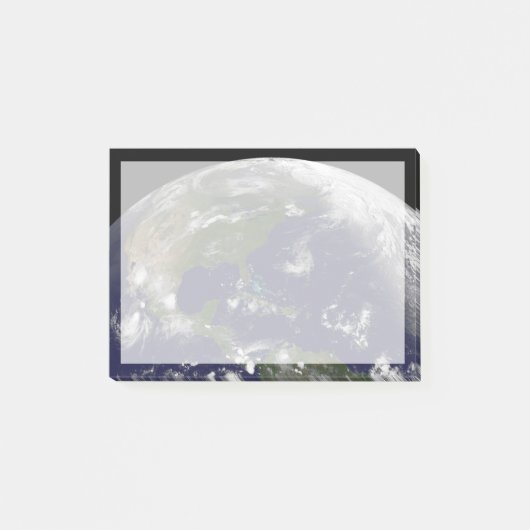 Tropische Stürme auf der Erde. Post-it Klebezettel (Vorderseite)