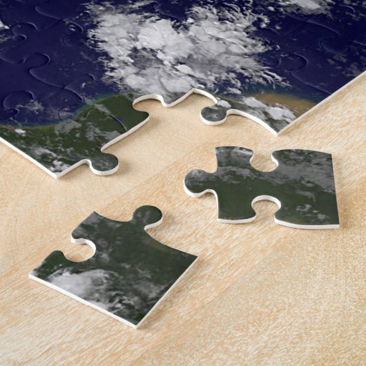 Tropische Stürme auf der Erde. Puzzle (Seite)