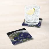 Tropische Stürme auf der Erde. Rechteckiger Pappuntersetzer (Vor Ort)