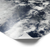 Tropische Stürme Blas und Celia Fotodruck (Ecke)