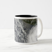 Tropische Stürme Blas und Celia Zweifarbige Tasse (VorderseiteRechts)