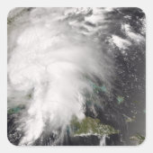 Tropische Sturmfalle 5 Quadratischer Aufkleber (Vorderseite)
