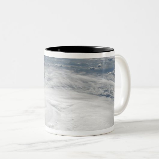 Tropische Sturmfalle 6 Zweifarbige Tasse (VorderseiteRechts)