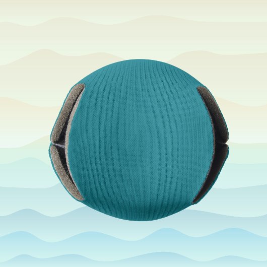 Tropische Surfboards Hawaiianische Blume Aquamarin Flaschenkühler