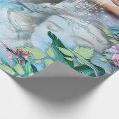 Tropische Surrealismus-Fantasie Geschenkpapier (Ecke)