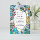 Tropische Surreallandschaft dank Karte (Stehend Vorderseite)