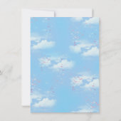 tropische Surreallandschaft Einladung (Rückseite)