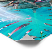 tropische Surreallandschaft Poster (Ecke)