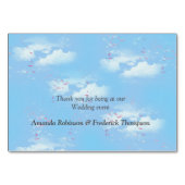 tropische Surreallandschaft Tischnummer (Rückseite)