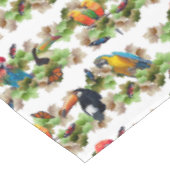 Tropische Tablette Tischdecke (Schrägansicht)