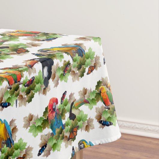 Tropische Tablette Tischdecke (Beispiel)
