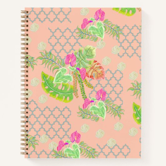 Tropische Tage Notizblock (Vorderseite)