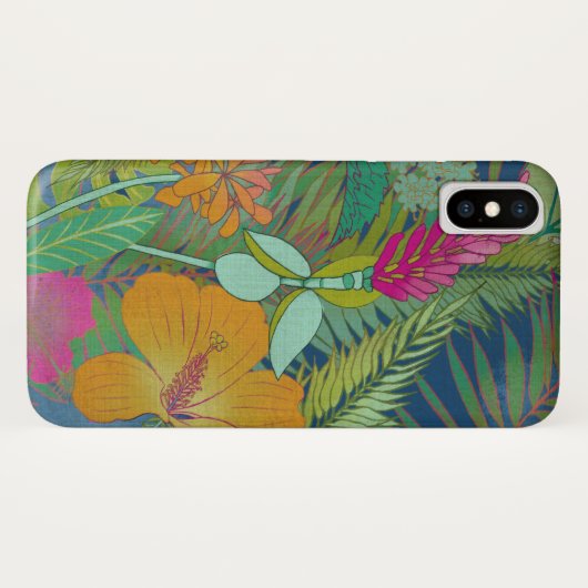 Tropische Tapesteuer II Case-Mate iPhone Hülle (Rückseite (Horizontal))