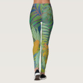 Tropische Tapesteuer II Leggings (Rückseite)