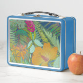 Tropische Tapesteuer II Metall Lunch Box (Beispiel)