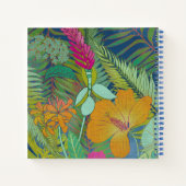 Tropische Tapesteuer II Notizblock (Rückseite)