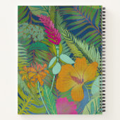 Tropische Tapesteuer II Notizblock (Rückseite)