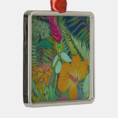 Tropische Tapesteuer II Ornament Aus Metall (Rechts)