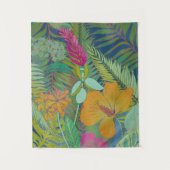 Tropische Tapesteuer II Wandteppich (Vorderseite)