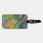 Tropische Tapisserie II Gepäckanhänger (Vorderseite horizontal)