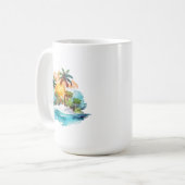 Tropische Tasse (Vorderseite Links)