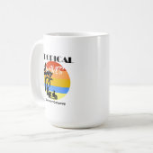 Tropische Tasse (Vorderseite Links)