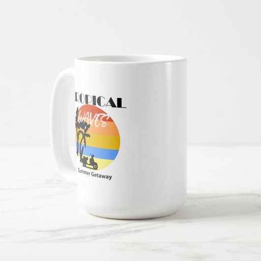 Tropische Tasse (Vorderseite Links)