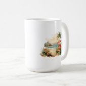 tropische Tasse (VorderseiteRechts)