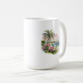 Tropische Tasse (VorderseiteRechts)