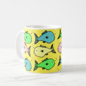 Tropische Tasse für Kaffee (Vorderseite Links)