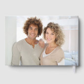 Tropische Themenhochzeit mit Ihrem Foto Gästebuch (Rückseite)