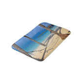 Tropische themenorientierte Hängematten-hängende Badematte (Schrägansicht)