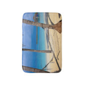 Tropische themenorientierte Hängematten-hängende Badematte (Vorderseite Vertikal)