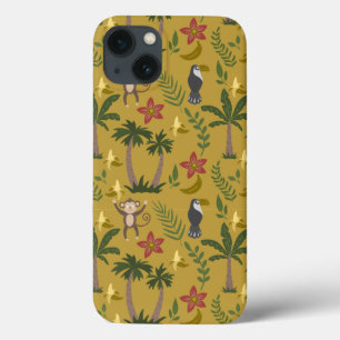 Tropische Tiere nahtlose Muster Affe , Ara Case-Mate iPhone Hülle