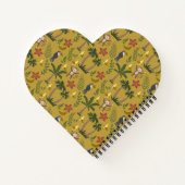 Tropische Tiere nahtlose Muster Affe , Ara Notizblock (Rückseite)