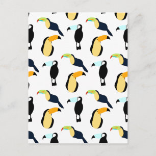 Tropische Toucans Postkarte
