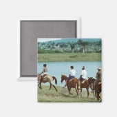 Tropische Trailreise Magnet (Vorderseite/Rückseite)