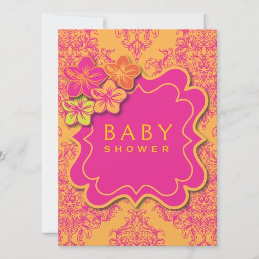 Tropische Träume Einladung (Vorderseite)