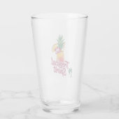 Tropische Träume Glas (Rückseite)