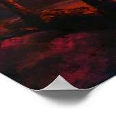 Tropische Traumlandschaft Poster (Ecke)