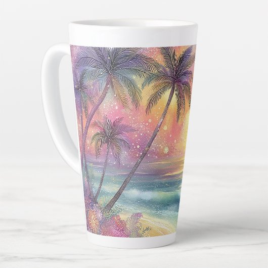 Tropische Traumstrandschaft Milchtasse