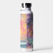 Tropische Traumstrandschaft Trinkflasche (Rechts)