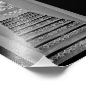 Tropische Treppe Fotodruck (Ecke)