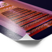 Tropische Treppe Fotodruck (Ecke)