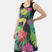 Tropische Tukane und Blätter Regenwald Schürze (InSitu)