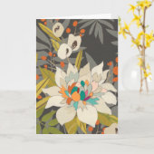 Tropische Twilight-Blume Karte (Gelbe Blume)